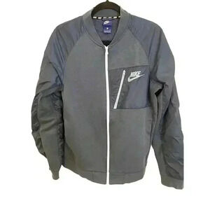Nike Men’s Small Blue Gray Lightweight Full Zip Warm Up Jacket. No Flaws.